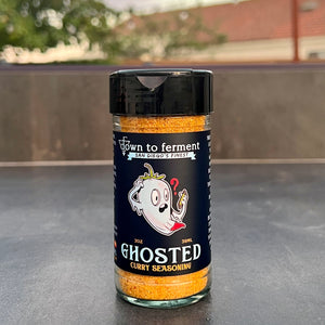 San Diego Hot Sauce, Ghosted Curry Seasoning - Down to Ferment